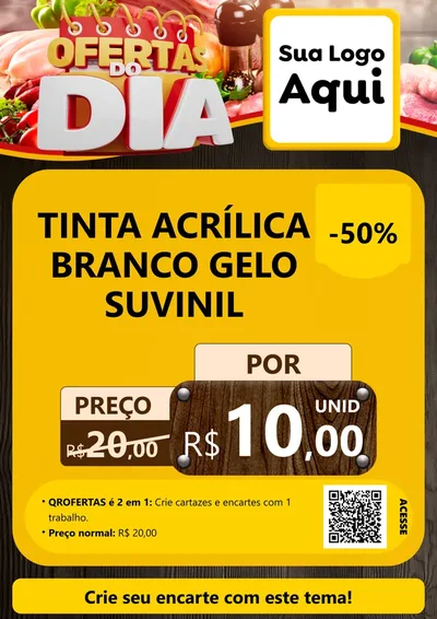 Modelo de Cartaz para Cartaz A4 Vertical