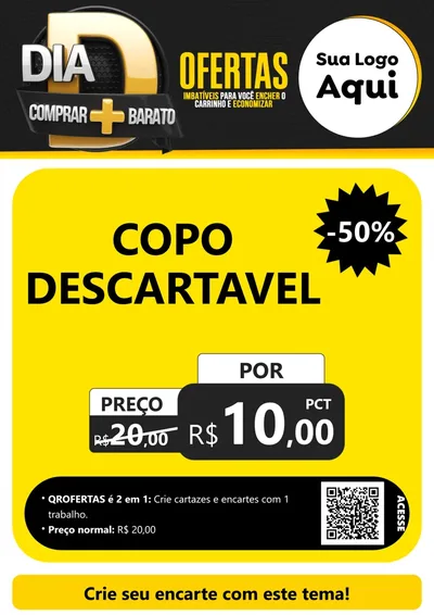 Modelo de Cartaz para Cartaz A4 Vertical