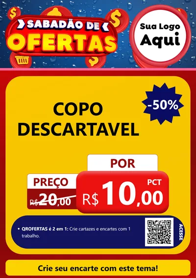 Modelo de Cartaz para Cartaz A4 Vertical