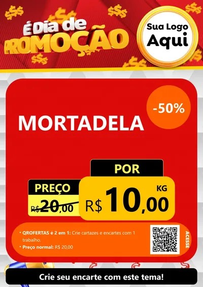 Modelo de Cartaz para Cartaz A4 Vertical