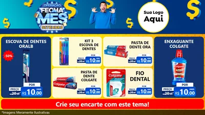 Modelo de TV para TV Horizontal com o tema Operação Fecha Mês Setembro para Higiene Pessoal