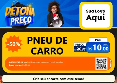 Modelo de Cartaz para Cartaz A4 Horizontal