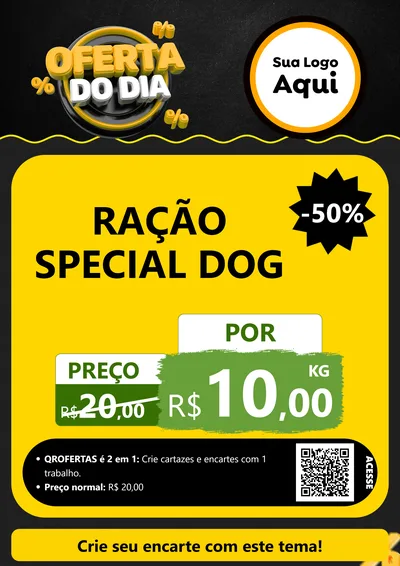 Modelo de Cartaz para Cartaz A4 Vertical