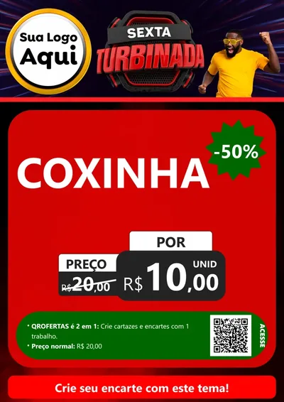 Modelo de Cartaz para Cartaz A4 Vertical