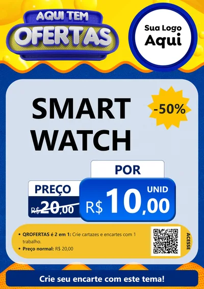 Modelo de Cartaz para Cartaz A4 Vertical