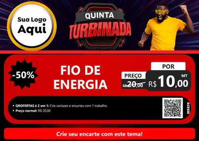 Modelo de Cartaz para Cartaz A4 Horizontal