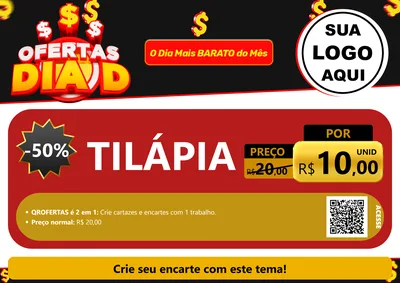 Modelo de Cartaz para Cartaz A4 Horizontal