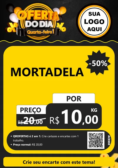 Modelo de Cartaz para Cartaz A4 Vertical