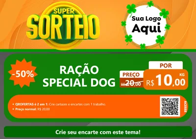Modelo de Cartaz para Cartaz A4 Horizontal