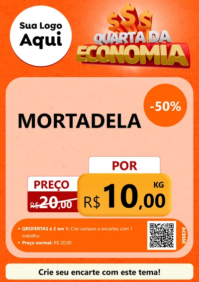 Modelo de Cartaz para Cartaz A4 Vertical
