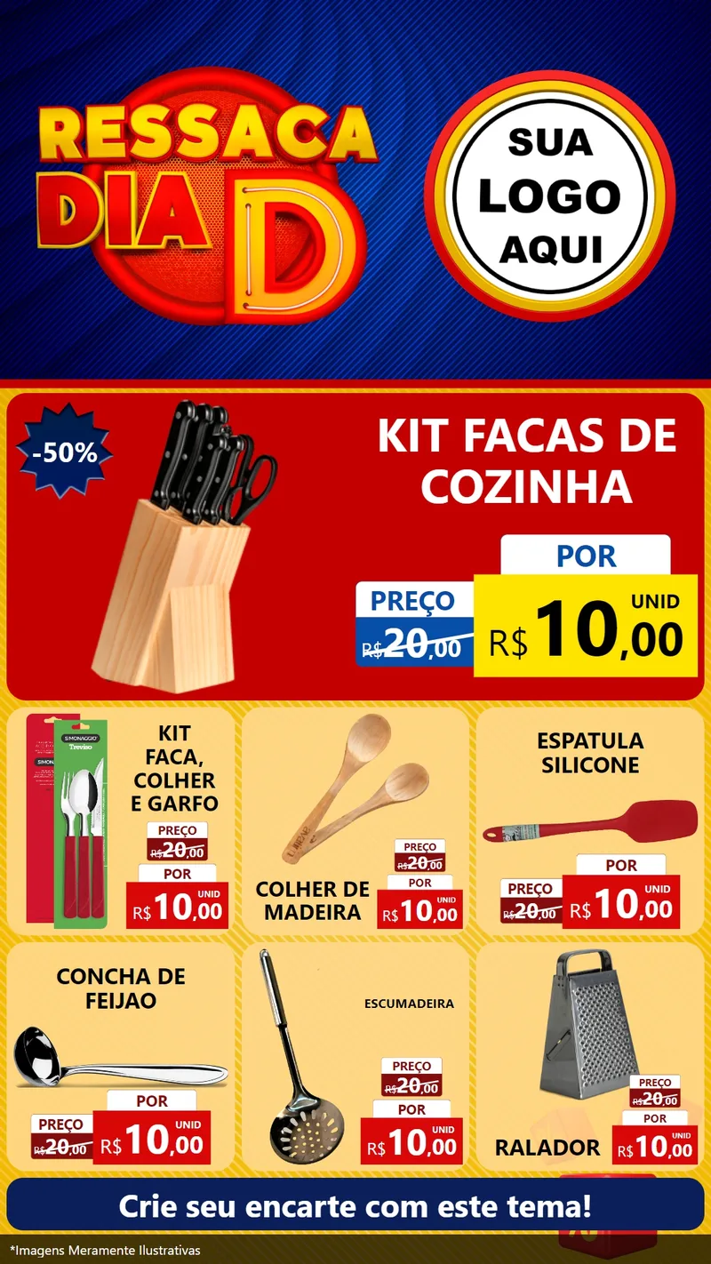 Modelo de Rede Social para Stories com o tema Ressaca Dia D para Utilidades Domésticas