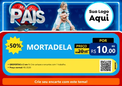 Modelo de Cartaz para Cartaz A4 Horizontal
