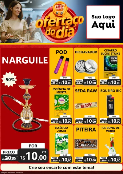 Modelo de Encarte para Encarte A4 Vertical