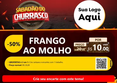 Modelo de Cartaz para Cartaz A4 Horizontal