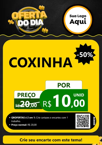 Modelo de Cartaz para Cartaz A4 Vertical