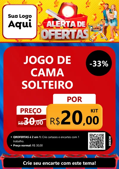 Modelo de Cartaz para Cartaz A4 Vertical