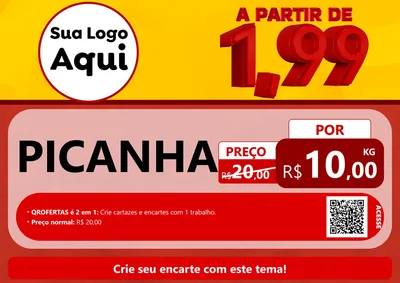 Modelo de Cartaz para Cartaz A4 Horizontal