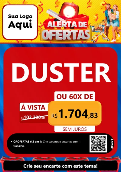 Modelo de Cartaz para Cartaz A4 Vertical