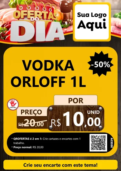 Modelo de Cartaz para Cartaz A4 Vertical