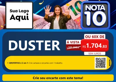 Modelo de Cartaz para Cartaz A4 Horizontal