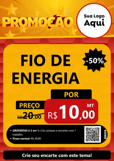 Modelo de Cartaz para Cartaz A4 Vertical