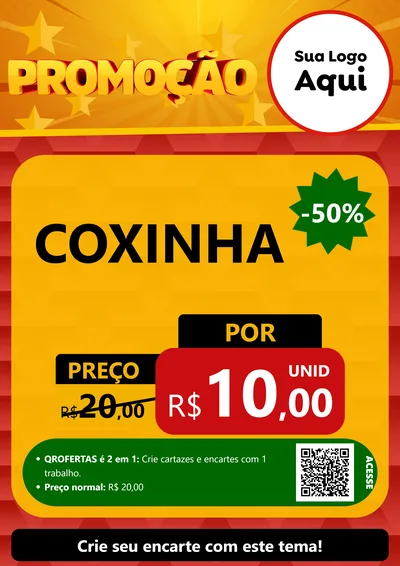 Modelo de Cartaz para Cartaz A4 Vertical