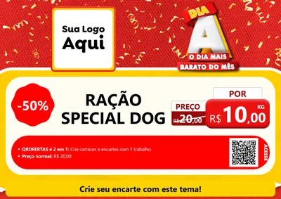 Modelo de Cartaz para Cartaz A4 Horizontal