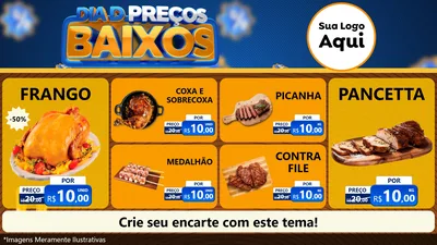 Modelo de TV para TV Horizontal com o tema Dia D Preço Baixo para Assados