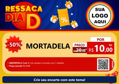 Modelo de Cartaz para Cartaz A4 Horizontal