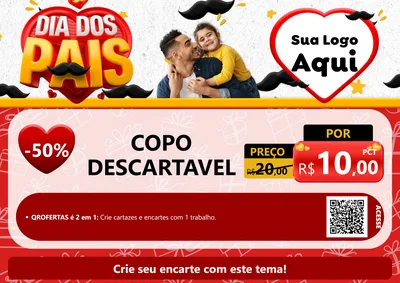Modelo de Cartaz para Cartaz A4 Horizontal