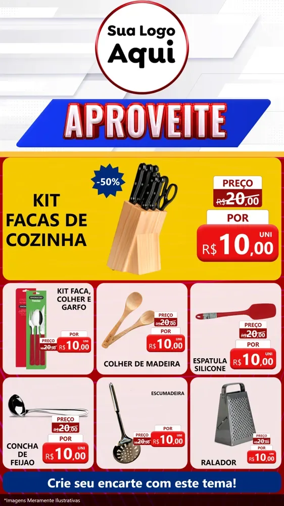 Modelo de Rede Social para Stories com o tema Aproveite para Utilidades Domésticas