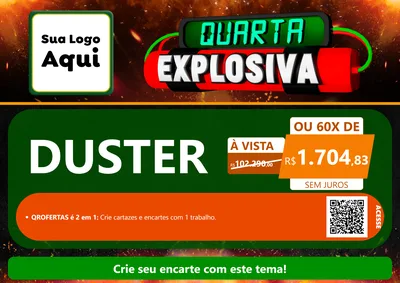 Modelo de Cartaz para Cartaz A4 Horizontal