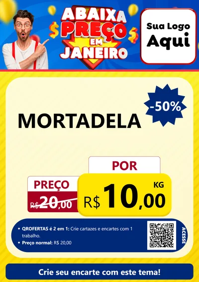 Modelo de Cartaz para Cartaz A4 Vertical