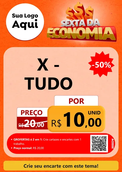 Modelo de Cartaz para Cartaz A4 Vertical