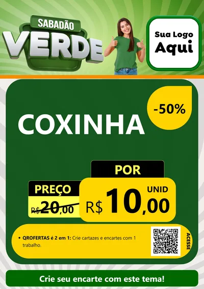Modelo de Cartaz para Cartaz A4 Vertical