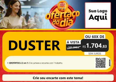 Modelo de Cartaz para Cartaz A4 Horizontal