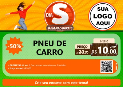 Modelo de Cartaz para Cartaz A4 Horizontal