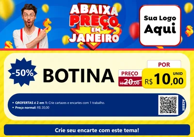 Modelo de Cartaz para Cartaz A4 Horizontal