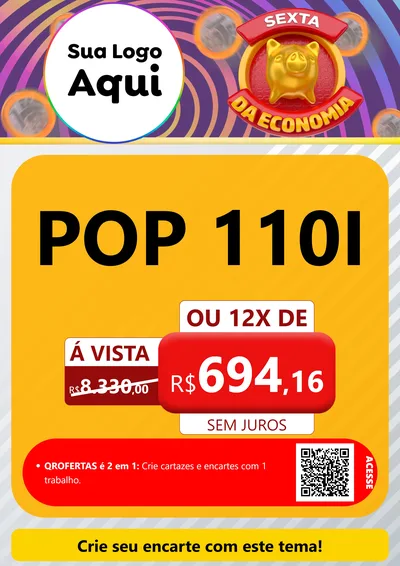 Modelo de Cartaz para Cartaz A4 Vertical