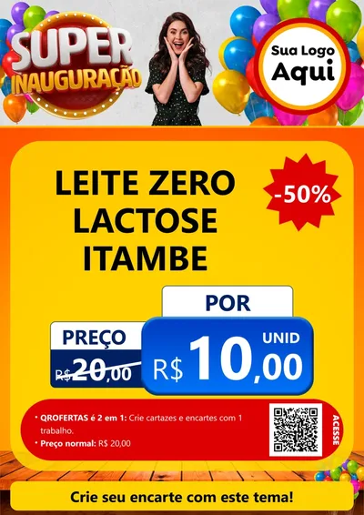 Modelo de Cartaz para Cartaz A4 Vertical