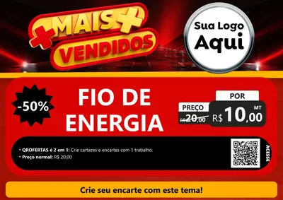 Modelo de Cartaz para Cartaz A4 Horizontal