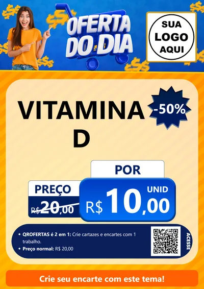 Modelo de Cartaz para Cartaz A4 Vertical