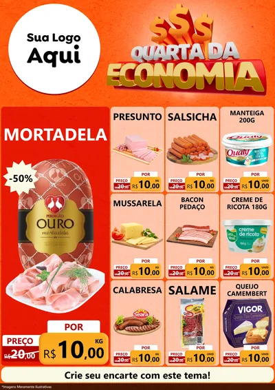 Modelo de Encarte para Encarte A4 Vertical