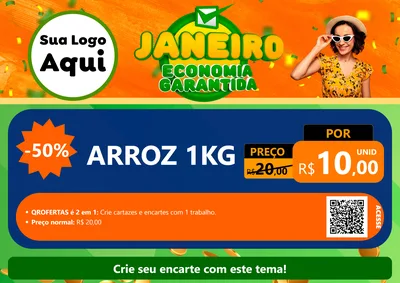 Modelo de Cartaz para Cartaz A4 Horizontal