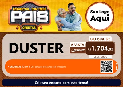 Modelo de Cartaz para Cartaz A4 Horizontal
