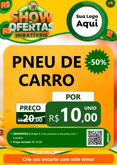 Modelo de Cartaz para Cartaz A4 Vertical