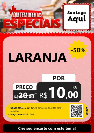Modelo de Cartaz para Cartaz A4 Vertical
