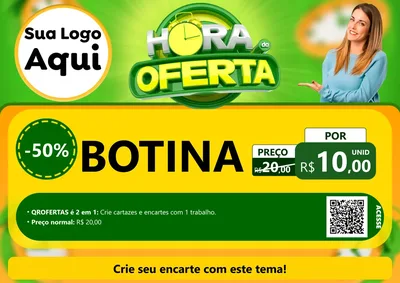 Modelo de Cartaz para Cartaz A4 Horizontal
