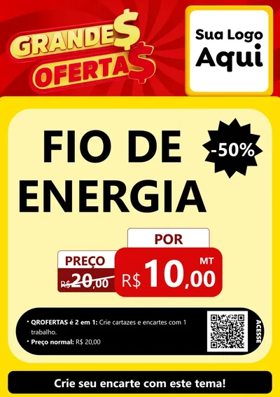 Modelo de Cartaz para Cartaz A4 Vertical