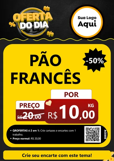 Modelo de Cartaz para Cartaz A4 Vertical